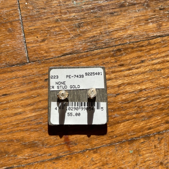 NWT Tai earrings, gold plated brass bow earring - Picture 5 of 6